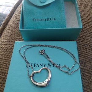 Tiffany & Co. Open Heart necklace by Elsa Peretti